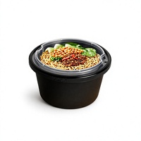 Boîte à lunch jetable de 60 oz, anti-effraction, micro-ondable, sans BPA, en PP de qualité alimentaire, pour pain et nouilles