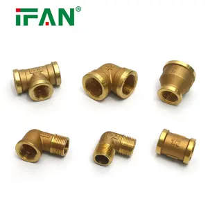 IFAN Free Sample Bronze Brass Pipe Accessories Plumbing Materials Brass Fitting Brass Pipe Fittings