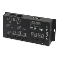 Decodificador de atenuación de 5 canales de alta potencia a precio de fábrica, pantalla digital DMX512, decodificador LED para iluminación de barra KTV