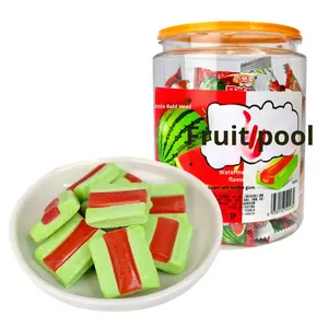 <span class=keywords><strong>Bonbons</strong></span> à la gomme à bulles à la pastèque pour enfants, en seau, Little Bald-Head, 500g, 3,5g/pièce, série combinée, <span class=keywords><strong>bonbons</strong></span> nostalgiques <span class=keywords><strong>de</strong></span> l'<span class=keywords><strong>enfance</strong></span> - Product Image 4