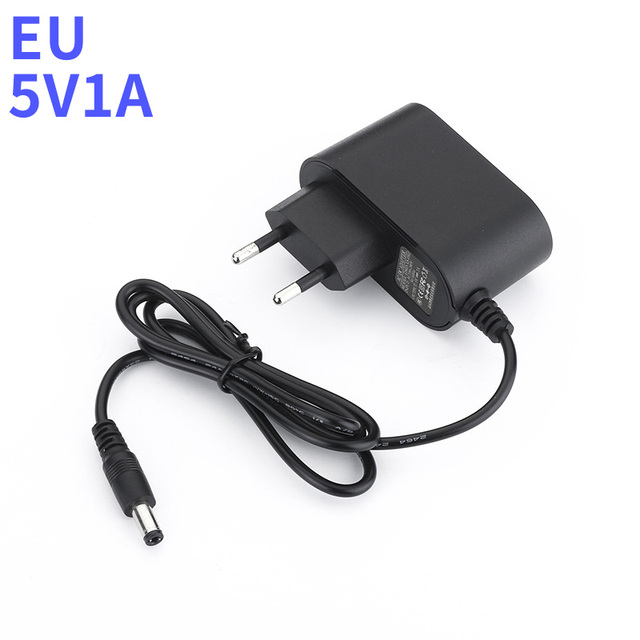 AC Power Adapter DC 5V 2A EU Plug Plug in 24V Output Wall Mount for LED CCTV