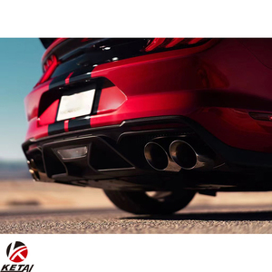 คุณภาพสูง GT350สไตล์ PP วัสดุกันชนรถด้านหลัง Diffuser Lip สำหรับมัสแตง2018-2022 - Product Image 6