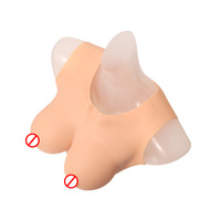 Prothèses mammaires artificielles en silicone réalistes pour travestis, formes mammaires en silicone pour cosplay, faux seins énormes