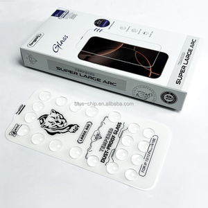 Yanchentian Cristal Templado Antiestático ESD de 0.33mm con Arco <span class=keywords><strong>3D</strong></span> Súper Grande para <span class=keywords><strong>iPhone</strong></span> 17, Malla Antipolvo de Aleación de Aluminio de Alta Calidad - Product Image 4