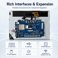 Módulo LCD con Panel Táctil RK3128 de 15 Pulgadas, Resolución SPI 1224x768, Pantalla Personalizable para Sistema Android de Hogar Inteligente