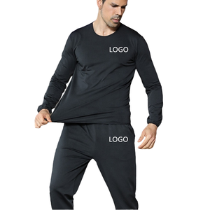 Traje de Sauna para Hombre, Pantalones y Camiseta de Neopreno con Cintura Elástica, Moldeador Corporal, Camiseta Deportiva para Adelgazar - Product Image 1