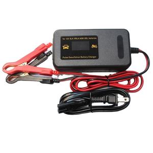 Chargeur de batterie de voiture automatique 12v 4a avec fonction de désulfatation de batterie 12v, écran LCD, chargeur de batterie à impulsions - Product Image 4