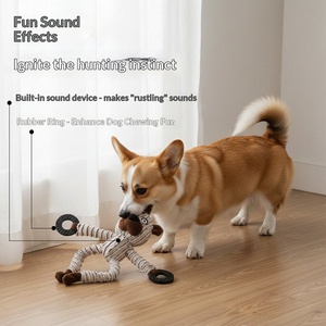 Hot Selling Wholesale Pet Supplies Dog Plush <b>Toys</b> Indestructible Bundle Interactive Teeth Cleaning Chew <b>Toys</b> - Product Image 3