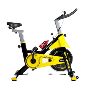 Kualitas Premium 6KG Roda Gila Berputar Sepeda Profesional Dalam Ruangan Mesin Gym Rumah Menggunakan Gym Sepeda Kebugaran Berputar Sepeda