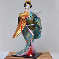 55CM résine japonaise Geisha Kabuki poupée ornement congelé modèle jouet nouveau fait à la main hôtel décoration en gros