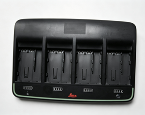 GKL341 4 Bay Battery Charger 100-240V AC for Leica GEB Li-Ion Smart Charging Station 799187 - Product Image 2