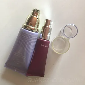 Eco-friendly Airless Pump BB Cream Empty Tube Plastic Tube Packaging Eye Cream Cosmetic Tube