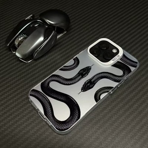 <span class=keywords><strong>เคส</strong></span>โทรศัพท์ลายงูดำดีไซน์ยอดนิยม รุ่นป้<span class=keywords><strong>อง</strong></span><span class=keywords><strong>กัน</strong></span>การตกกระแทก รูใหญ่ สำหรับ iPhone 17 16 15 Pro Max 14 13 12 11 Max - Product Image 4