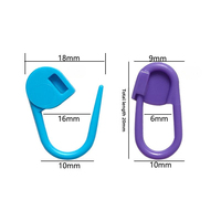 Marqueurs de mailles pour le tricot, épingles colorées antidérapantes, clips de positionnement, outils de tissage pour pulls DIY, accessoires de couture en boîte