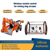 Control Remoto Inalámbrico Industrial para Maquinaria, Joystick Hidráulico con Protección IP65 y Alcance de 225m para Grúas y Camiones