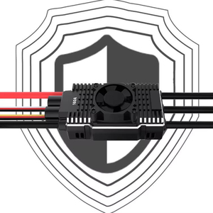 Contrôleur de vitesse sans balais (ESC) 14S SBEC haute tension à courant de crête 130A, en alliage d'aluminium 0,2g, avec connecteur EC5 pour drone - Product Image 3