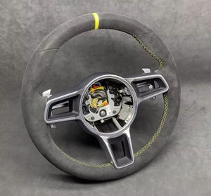Volante de Gamuza Compatible con Porsche, Sin Levas ni Botones, para Panamera, Cayenne, <span class=keywords><strong>Macan</strong></span>, 718, 911, 918, 997, 991, Boxster, Cayman - Product Image 5