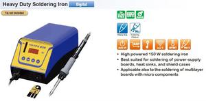 Estación de soldadura de hierro digital <span class=keywords><strong>Hakko</strong></span> 100% W 150 V/110V para reparación SMD PCB IC ESD sin plomo 220 Original - Product Image 6
