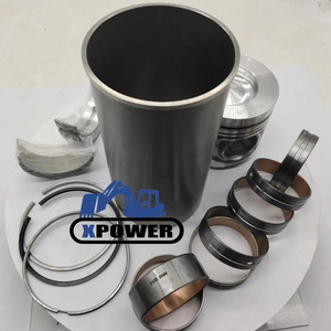 XPower nouveau Kit de revêtement de cylindre D6E avec piston et anneau pour pièces de machines de Construction EC160B EC210B - Product Image 4