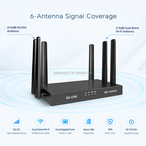 เราเตอร์อุตสาหกรรม 5G LTE CPE 1200M ดูอัลแบนด์ WiFi 2T2R ชิปเซ็ต SF19A2890 พอร์ต Gigabit WAN/LAN รองรับนาโนซิม รองรับ PPTP L2TP VPN - Product Image 2