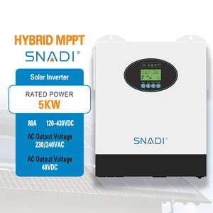 Inversor Solar Híbrido <span class=keywords><strong>Sungrow</strong></span> Todo en Uno de Onda Sinusoidal Pura de 5KW 12V 220V 6KW 10KW 12KW para Aire Acondicionado y Generador - Product Image 1