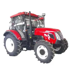 Cheapest diesel engine 120Hp 4 Wheel drive 4*4 tractors for farm use