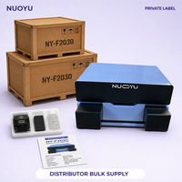 Distributor Printer UV Ink Digital Flatbed Pembelian Grosir Ukuran A4 200x300mm KCMYW Lima Warna OEM ODM Pasokan Label Pribadi