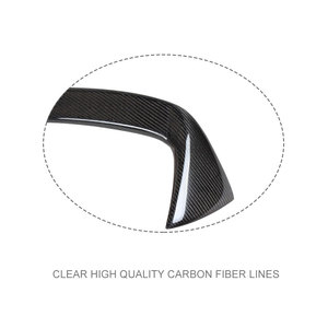 Aileron arrière en carbone pour Série 1 E87 2004-2011, style AC, aileron arrière en fibre de carbone E87 - Product Image 6