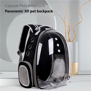 <b>Cat</b> Bag Pet <b>Backpack</b> Out Portable Transparent Capsule Pet Bag Out <b>Cat</b> Supplies Breathable Shoulder Bag - Product Image 3