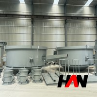 La Chine fournisseur 100ton ferraille fusion EAF coulée continue des barres d'armature fonderie four à arc électrique