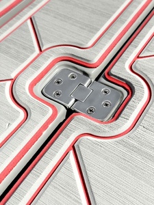 Bisagra de puerta de montaje empotrado para cubierta de barco, acero inoxidable 316, 42x70,5mm, herrajes marinos - Product Image 5