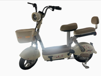 Moped électrique économique 500W, vélo de banlieue, contrôleur 6 tubes, clignotants et alarme antivol