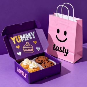 <strong>Custom</strong> Design Logo Corrugated <strong>Box</strong> Food Grade <strong>Printing</strong> Foldable Cake Food Cookie Bread Pastry <strong>Donut</strong> Macaron Paper Packaging <strong>Boxes</strong> - Product Image 2