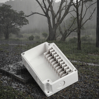 Boîtier de jonction pour moteur électrique en ABS PC étanche IP66 75x110x40mm pour utilisation extérieure, instruments électroniques