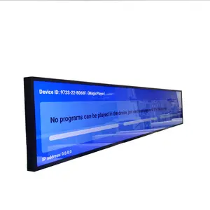 86 Inch Stretched Bar Lcd Display Support 3840 RGB *2160 Outline Size 2178 W *360 H Mm DV860FBM-N10 LD860DBN-UJA2