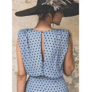 Abiti midi Vintage dot o neck - Product Image 6