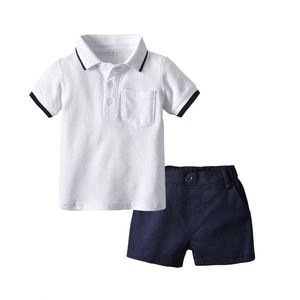 Oferta de Verano 2021, Conjuntos de Ropa para Niños, Tops, Pantalones Cortos, Cinturón, Conjunto de 3 Piezas, Pantalones Deportivos para Niños y Niñas - Product Image 6