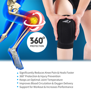 Genouillères de volley-ball avec rembourrage doux à profil bas de <span class=keywords><strong>protection</strong></span> élevé, <span class=keywords><strong>protection</strong></span> pour la danse et l'<span class=keywords><strong>équitation</strong></span> pour les jeunes adultes juniors - Product Image 3