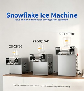 เครื่องทำน้ำแข็งเกล็ดหิมะแบบมืออาชีพ ผลิตน้ำแข็งได้รวดเร็วตลอด 24 ชั่วโมง ใช้ได้กับวัตถุดิบหลากหลายชนิด สำหรับ<span class=keywords><strong>ร้าน</strong></span>ค้าและงานจัดเลี้ยง - Product Image 5