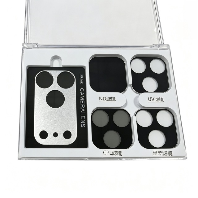 ODM Service Magnetic Camera Filter Set 5in1 Lens Protector ND CPL UV Kit for Apple for iPhone 15 Pro Max 14 Pro Max