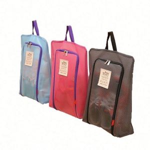 Wholesale Light <b>Weight</b> Useful Dustproof Zipper Shoe Bag Travel Waterproof Shoe <b>Storage</b> Bag With Custom Logo - Product Image 1