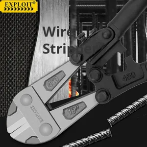 לנצל חותך בורג מטרי גדול כיתה תעשייתי ארגונומי ללא להחליק פלייר חוט פלדה עם אחריות שנתיים צהוב - Product Image 2