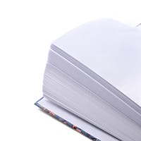 Cuaderno de Tapa Dura con Espiral y Letras Doradas Personalizables de Alta Calidad para Reuniones de Oficina, Dibujo Creativo y Regalos