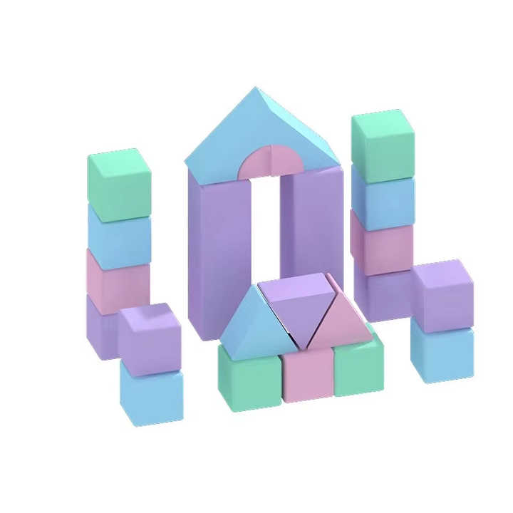 Wholesale Kid Playground Set Indoor Soft Play Foam Blocks Building ...