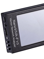 Analizador de Redes Vectoriales NanoVNA F V3, 1MHz-6GHz, Pantalla de 4.3 Pulgadas, HF, VHF, UHF, SHF, Prueba de Antena, Cable y Filtro