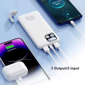 PD 22.5w Fast ชาร์จ Power Bank 10000mah แบตเตอรี่โทรศัพท์เครื่องชาร์จจอแสดงผลดิจิตอลแบบพกพา USB-C 20000mah Power Bank - Product Image 6