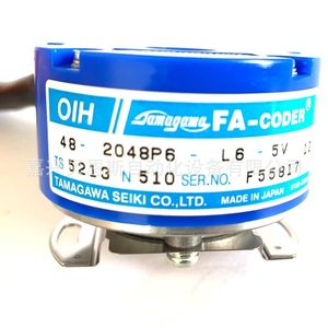 ตัวเข้ารหัสแบบหมุน Tamagawa รุ่น OIH60-6000P20-L8-5V แกนกลวง 9 มม. แบบ Incremental ผลิตในญี่ปุ่น - Product Image 3