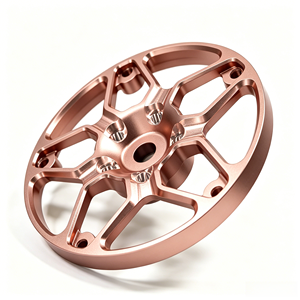 Placa Adaptadora de Rueda para Dron RC, de Aleación de Aluminio Mecanizada por CNC, Anodizada en Oro Rosa, para Piezas de Aeronaves UAV - Product Image 2
