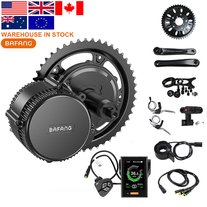 Популярный Электрический велосипед Bafang Mid Drive G340 с аккумулятором в комплекте для горного электрического велосипеда