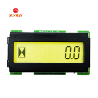 عداد ساعات رقمي LCD بـ 6 أرقام طراز 701-PR-112H لتتبع الوقت مع إمكانية تخصيص حجم العرض